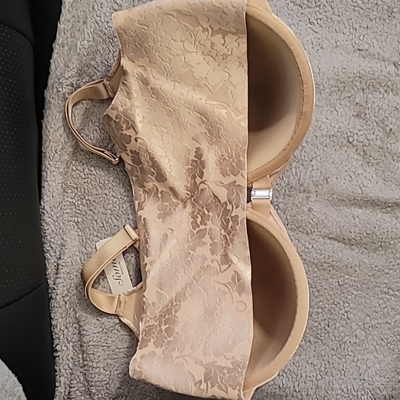 FIRMNWT Soma Vanishing Back Full Coverage Front Closure Lace Bra Size 36 DDDD/G - Picture 5 of 6